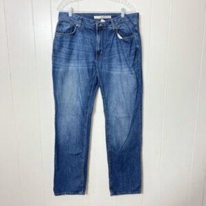 DKNY Dark Blue Straight Leg Jeans Size 36x34 EUC